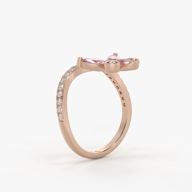 Velmora Flutter Bloom Ring