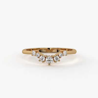 Elvyn Crest Diamond Ring