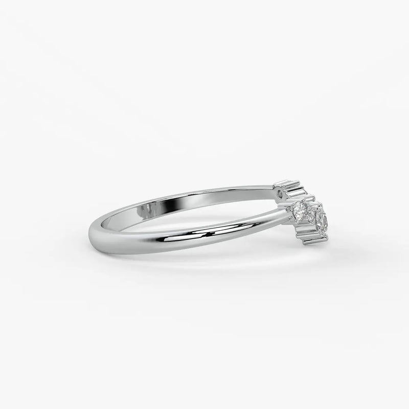 Elvyn Crest Diamond Ring