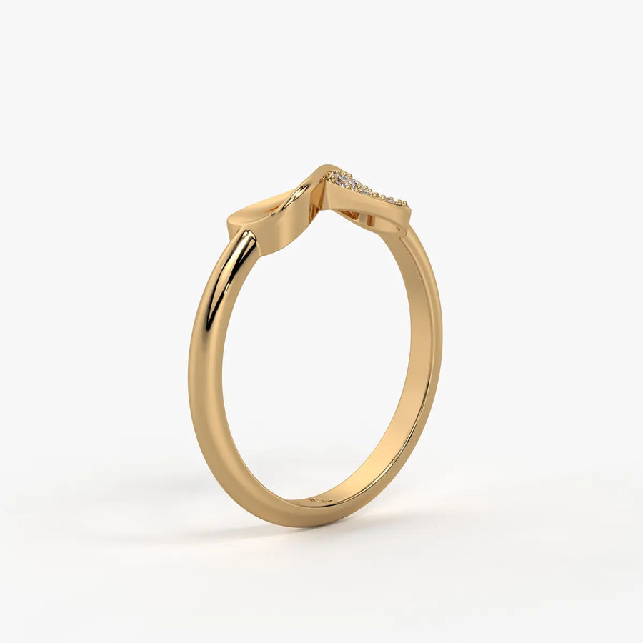 Avelyn Twist Glow Ring