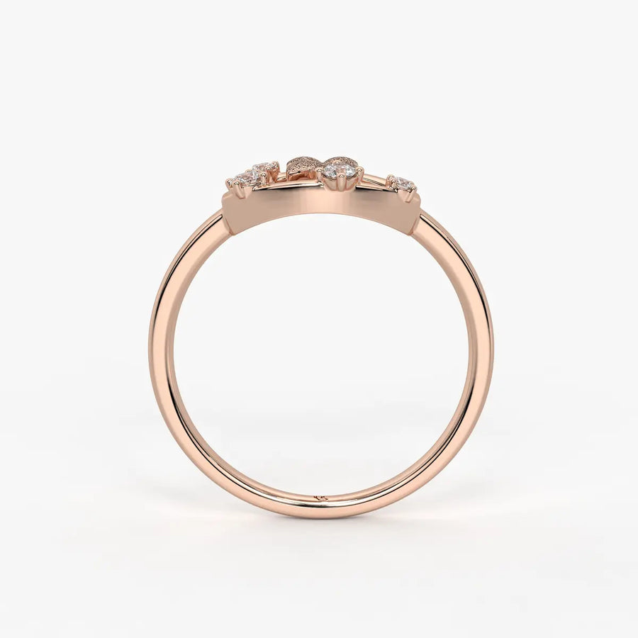 Elaria Flutter Dew Ring