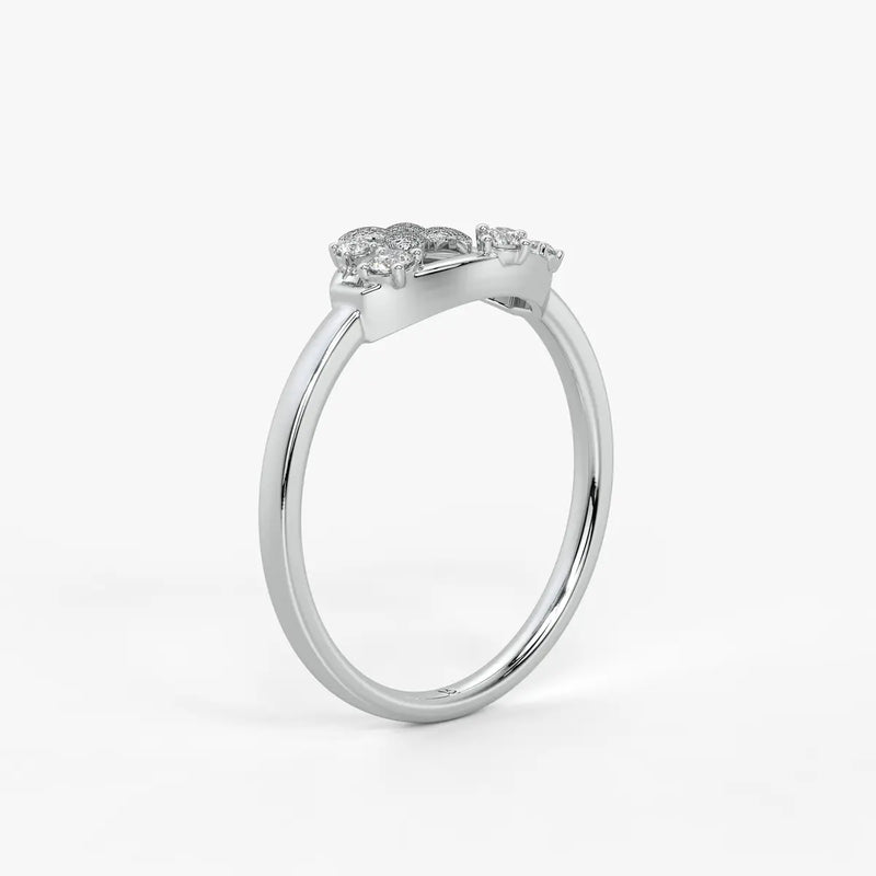 Elaria Flutter Dew Ring
