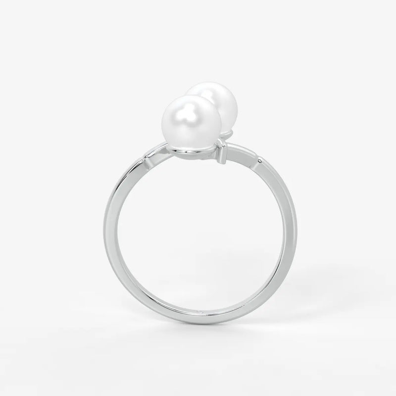 Pearlisse Twin Orbit Ring