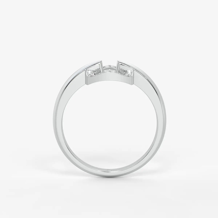 Orlisse Halo Frame Statement Ring