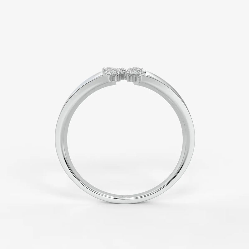 Elvara Bloom Cross Spark Ring