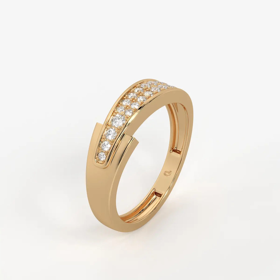 Averra Twin Gleam Wrap Ring