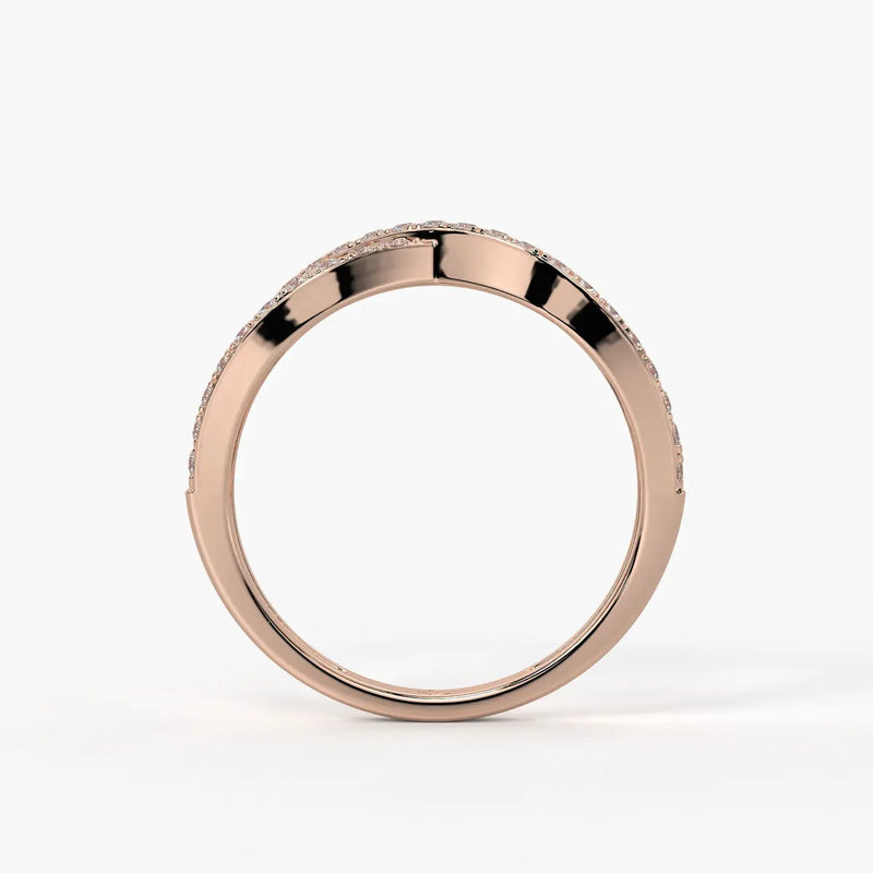 Infinity Diamond Ladies Ring