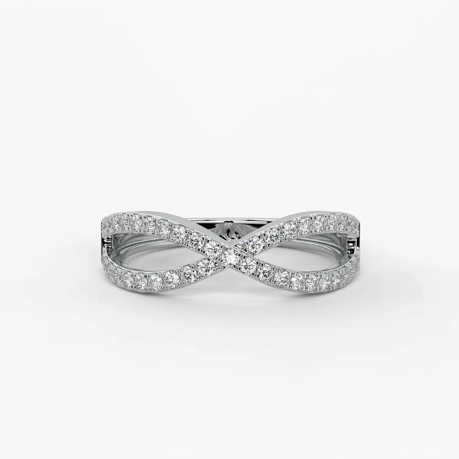 Infinity Diamond Ladies Ring