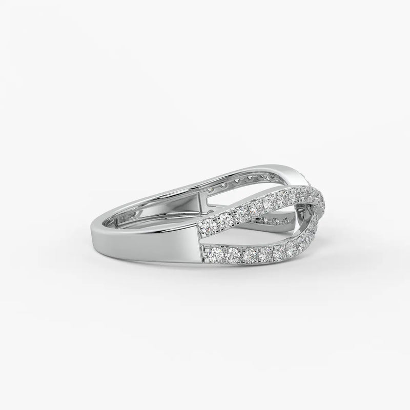 Infinity Diamond Ladies Ring
