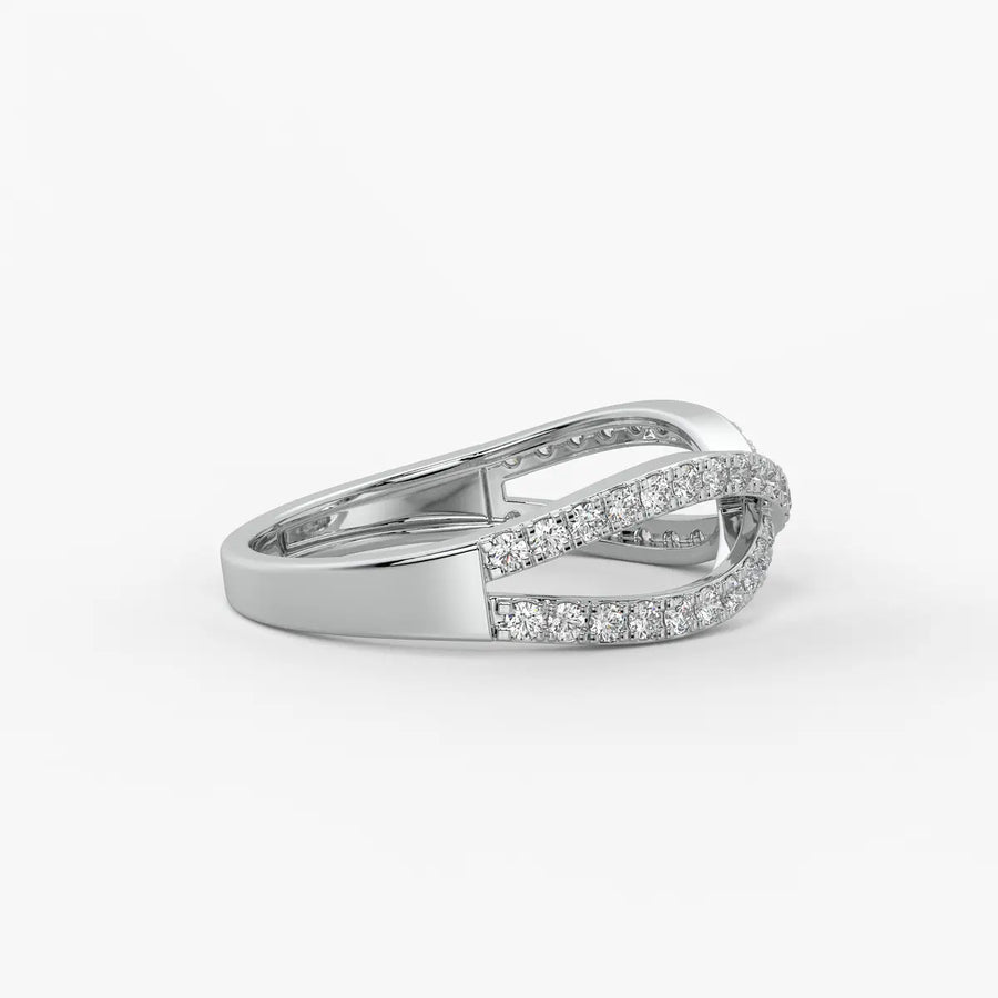 Infinity Diamond Ladies Ring