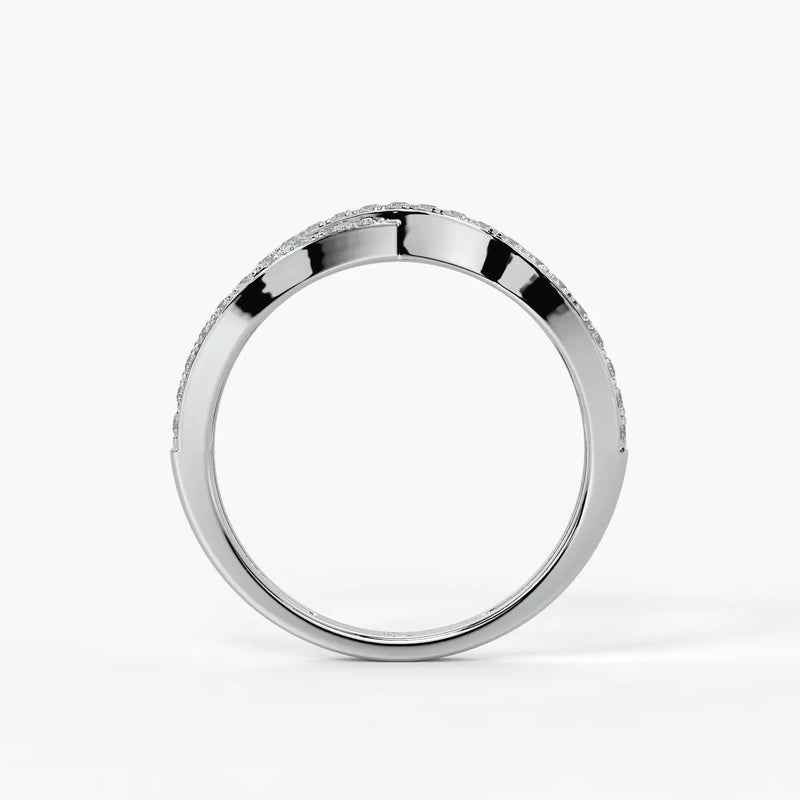 Infinity Diamond Ladies Ring