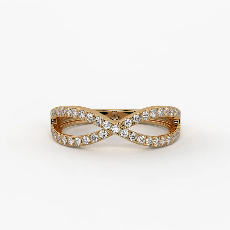 Infinity Diamond Ladies Ring