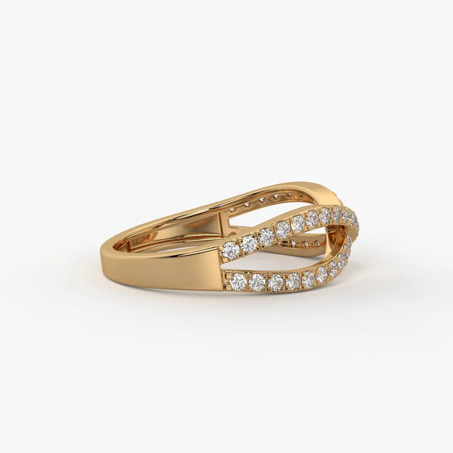 Infinity Diamond Ladies Ring