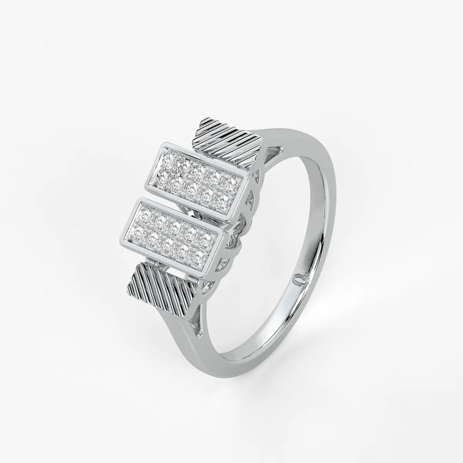 Trivexa Duo Prism Spark Ring