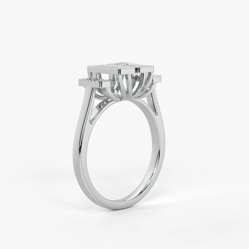 Trivexa Duo Prism Spark Ring