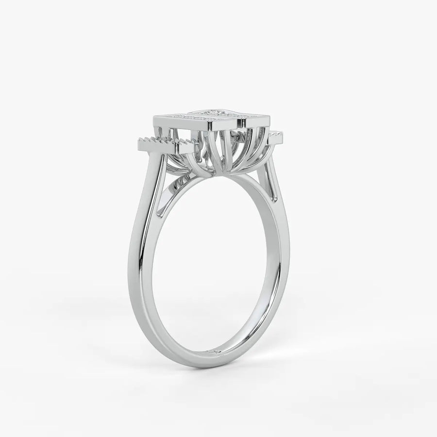 Trivexa Duo Prism Spark Ring