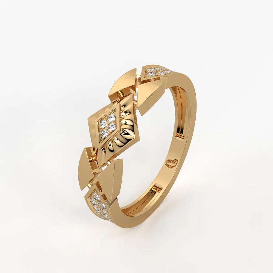 Geometric Cluster Designer Ring