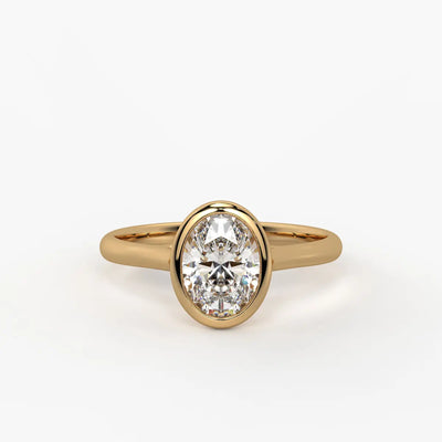 Solenne Aura Solitaire Ring
