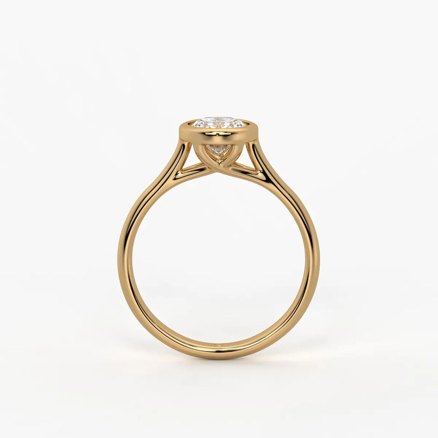 Solenne Aura Solitaire Ring