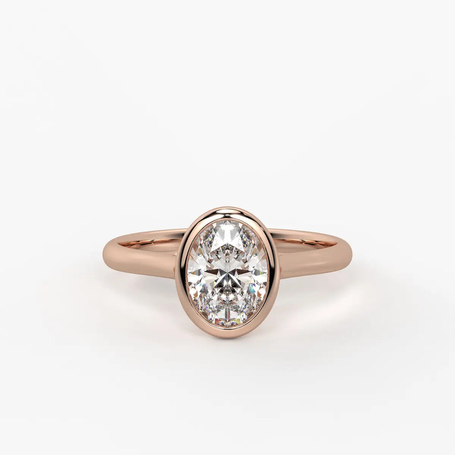 Solenne Aura Solitaire Ring