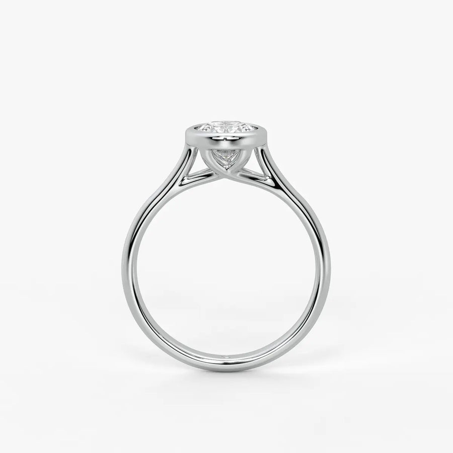 Solenne Aura Solitaire Ring