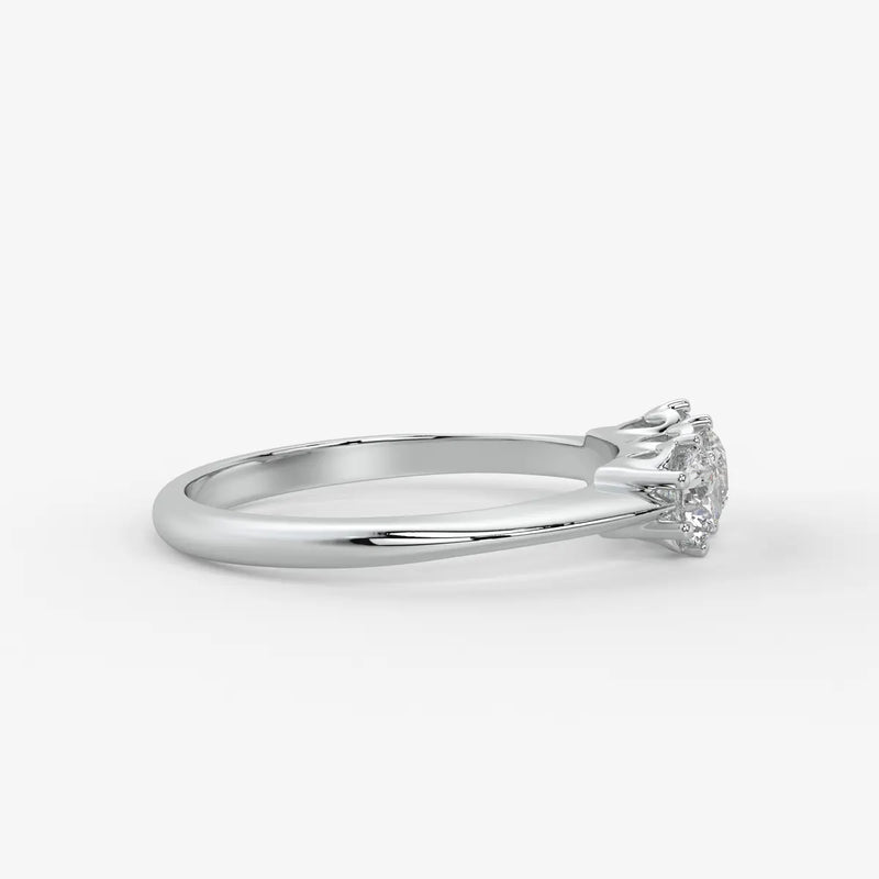 Celestia Regal Trinity Diamond Ring