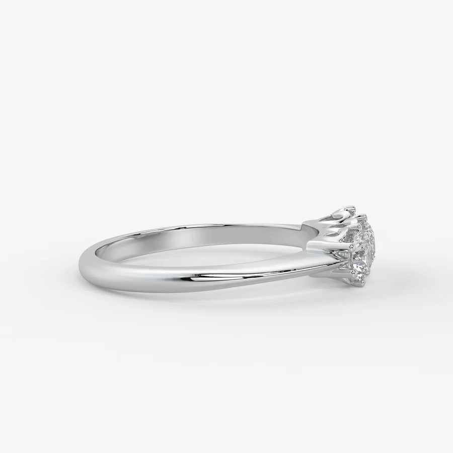 Celestia Regal Trinity Diamond Ring