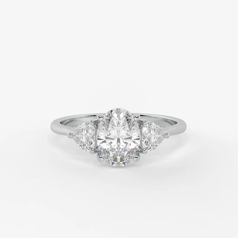 Aura Radiant Trio Diamond Ring