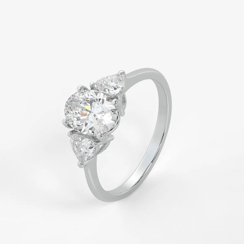 Aura Radiant Trio Diamond Ring