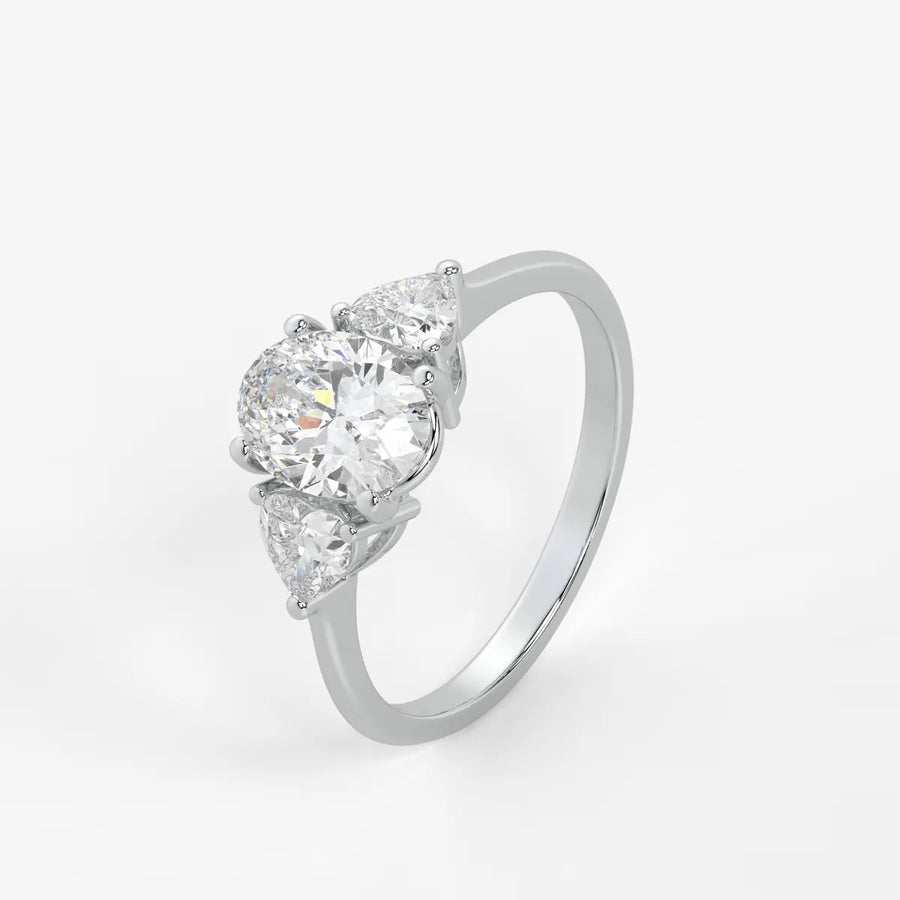 Aura Radiant Trio Diamond Ring