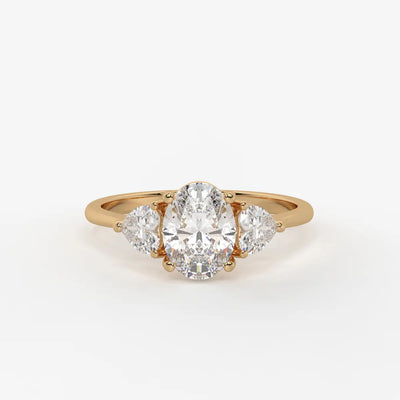 Aura Radiant Trio Diamond Ring
