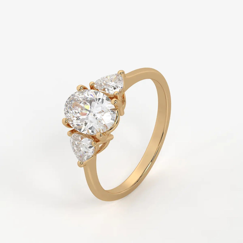 Aura Radiant Trio Diamond Ring