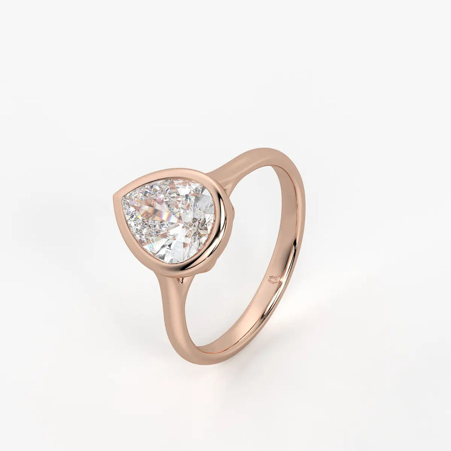 Peara Gleam Solitaire Ring