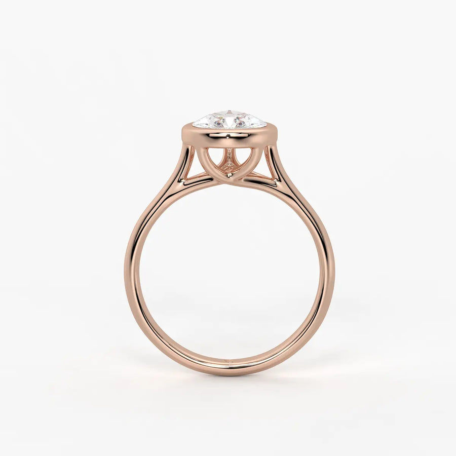 Peara Gleam Solitaire Ring