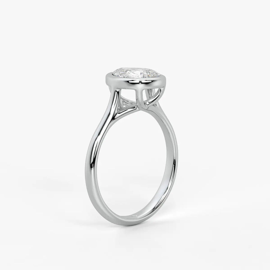 Peara Gleam Solitaire Ring
