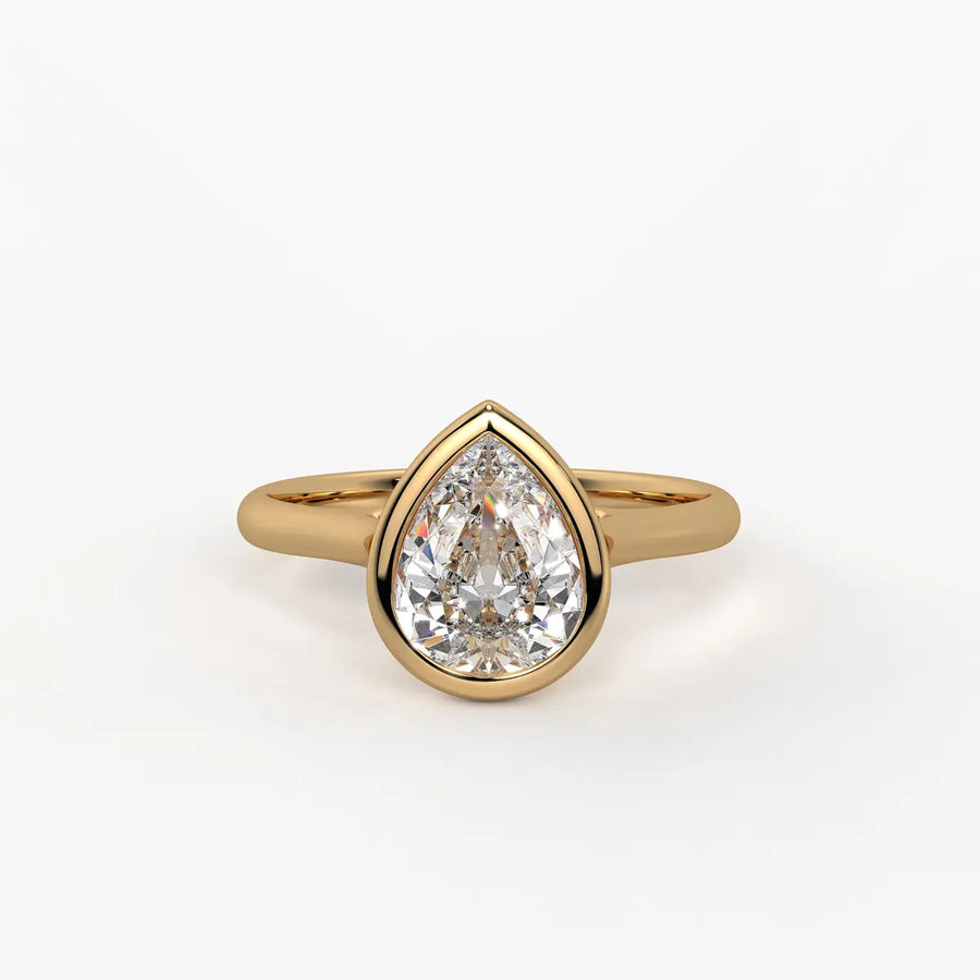 Peara Gleam Solitaire Ring