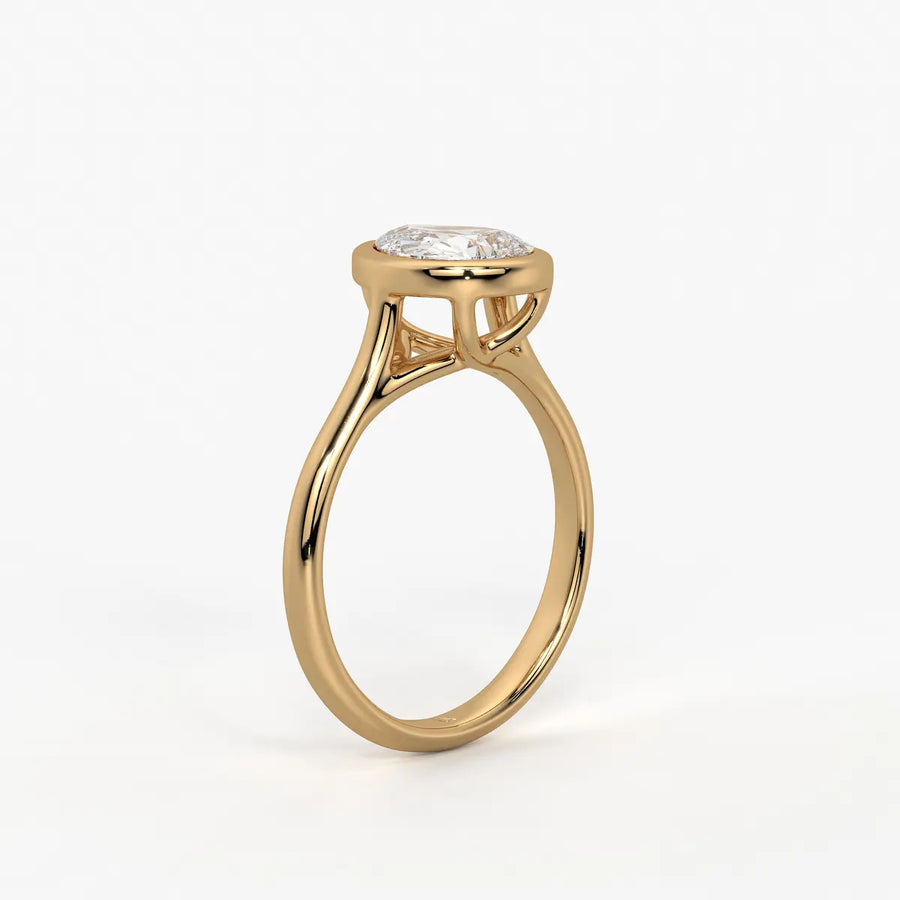 Peara Gleam Solitaire Ring