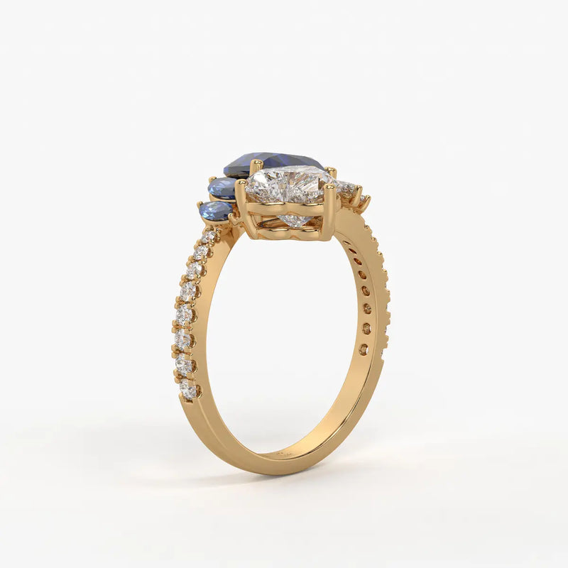 Azura Heart Bloom Ring