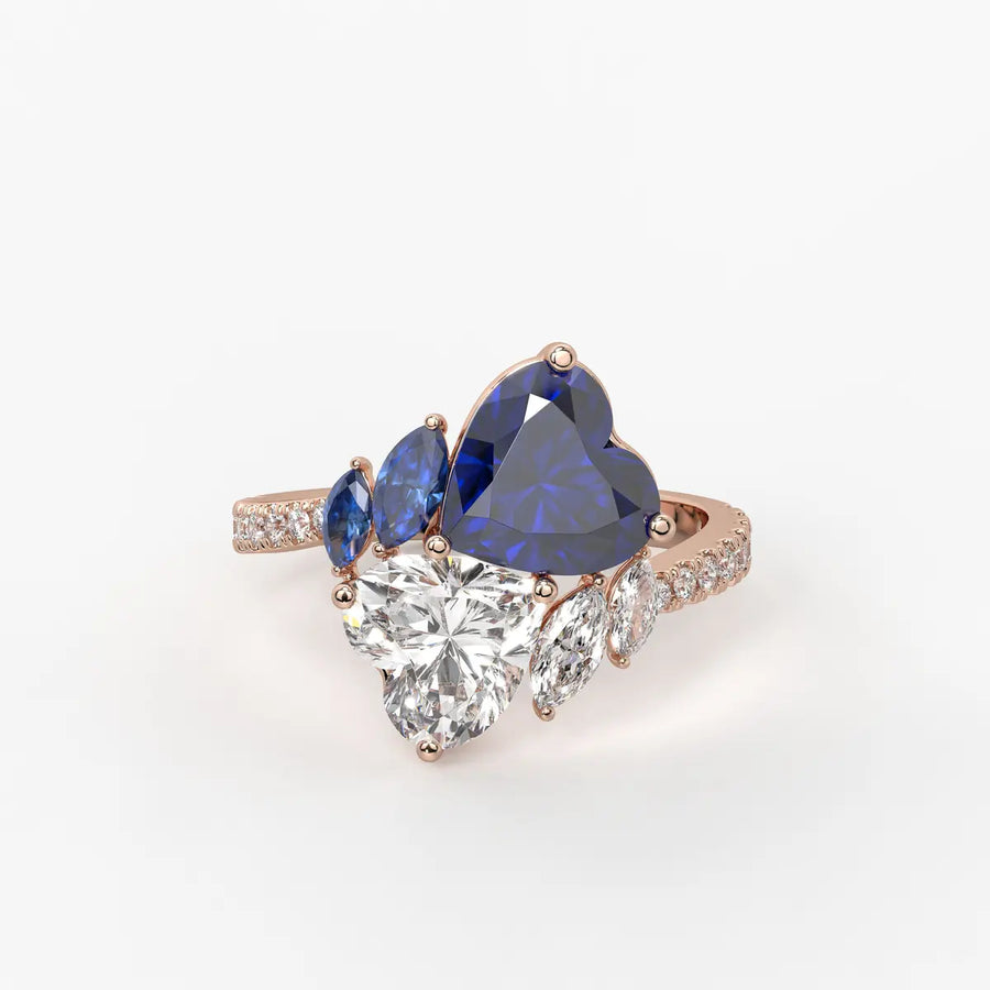 Azura Heart Bloom Ring