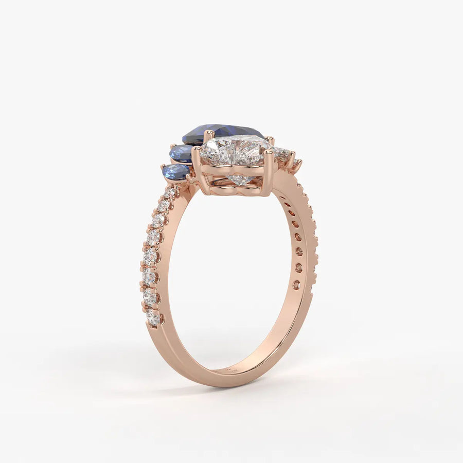 Azura Heart Bloom Ring