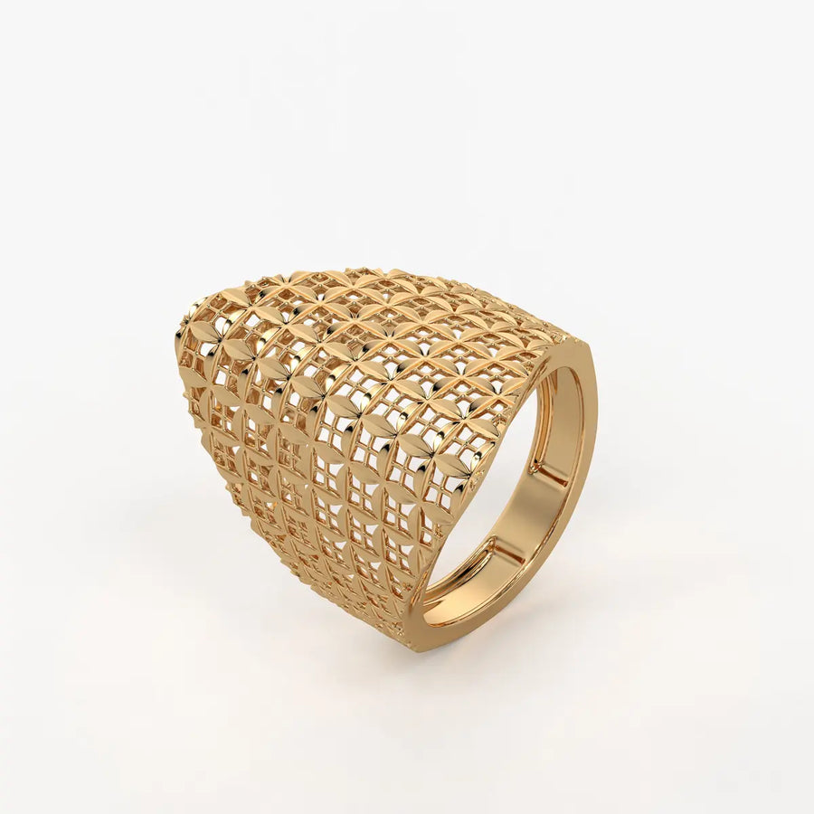 Zarevia Woven Majesty Ring
