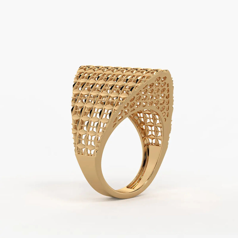 Zarevia Woven Majesty Ring