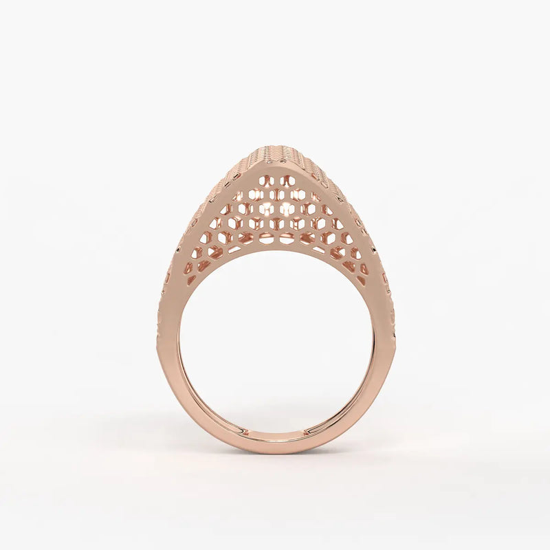 Zarevia Woven Majesty Ring
