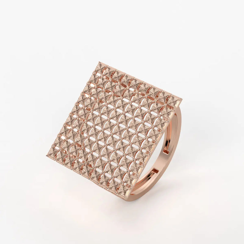 Astrixa Mesh Royale Ring