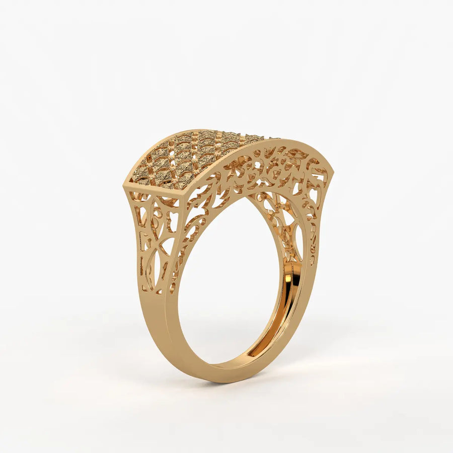 Zyvarra Prism Weave Ring