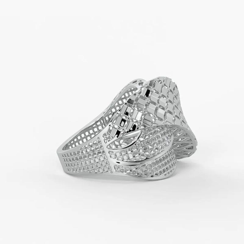 Zenvira Interlace Crest Ring