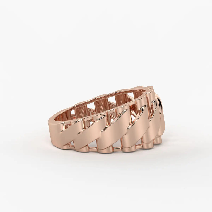 Roventra Slash Link Ring