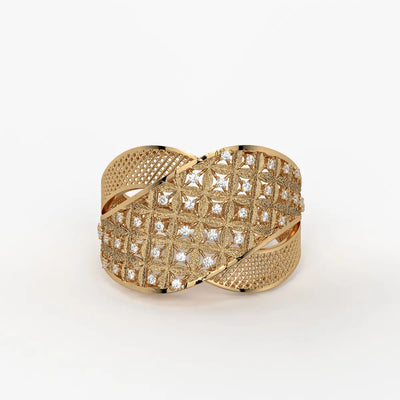 Florvexa Radiant Weave Ring