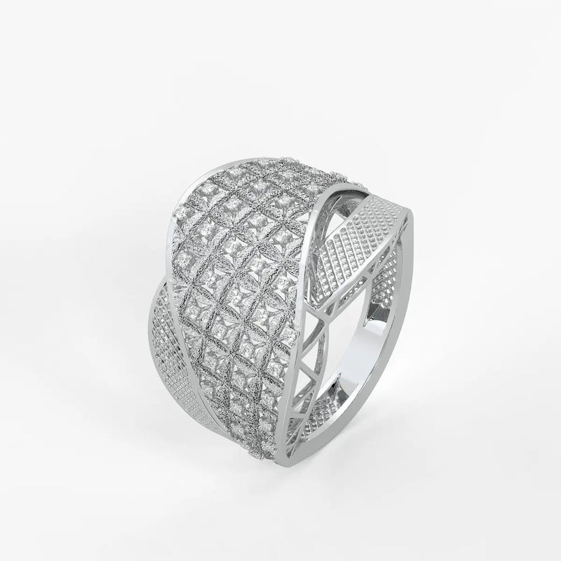 Florvexa Radiant Weave Ring