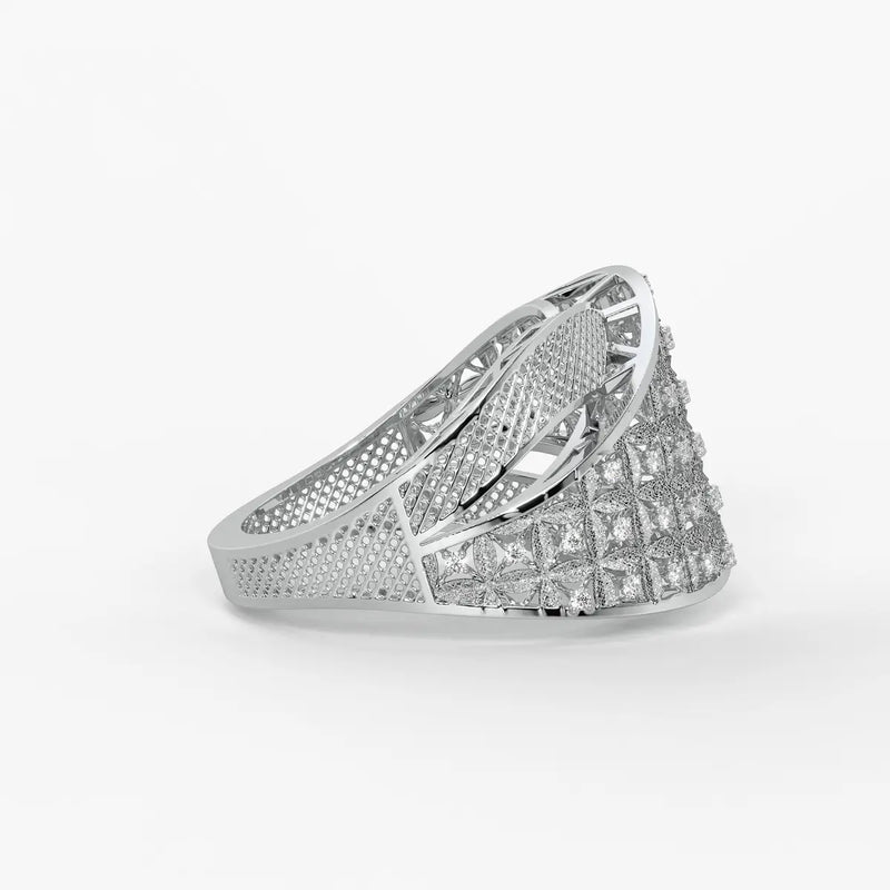 Florvexa Radiant Weave Ring